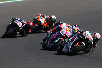 Taka Nakagami lag nur zu Beginn vor Bastianini und Co. 