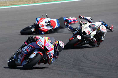 Las Termas: Hinter Bastianini und Nakagami stürzte Zarco auf Platz 12 liegend 