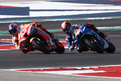 Standen im FP1 im Fokus: Marc Márquez und Alex Rins