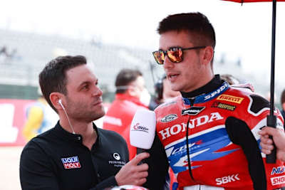 Sandro Cortese im ServusTV-Einsatz in Aragon