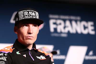 Aleix Espargaró bei der Pressekonferenz am Donnerstag