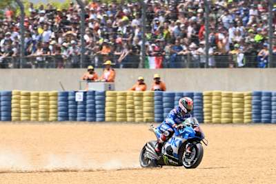 Alex Rins: Mit hohem Tempo durchs Kiesbett