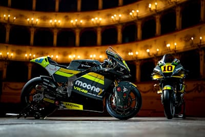 Die Kalex von Vietti in den neuen Farben von Mooney VR46 Racing