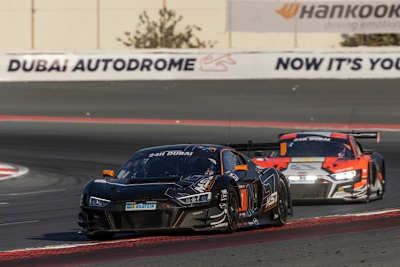 Gewinnt die 24h Dubai 2022: Der Audi R8 LMS GT3 von MS7 by WRT
