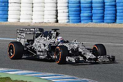 Daniel Ricciardo in Jerez 2015