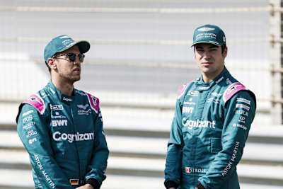 Sebastian Vettel und Lance Stroll