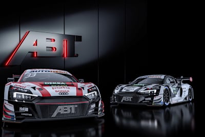 Die beiden Audis von René Rast und Kelvin van der Linde