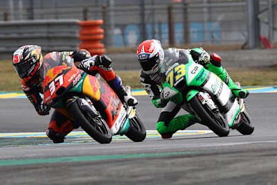 Das Rennen in Le Mans: WM-Leader Pedro Acosta vor Max Kofler (73)