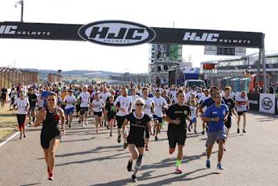  Zum zweiten Mal nach 2019 wird auf den Sachsenring für den guten Zweck gelaufen