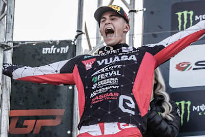 Andrea Adamo stand in Mantova erstmals auf dem WM-Podium