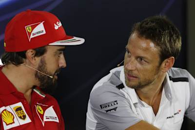 Fernando Alonso und Jenson Button
