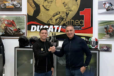 Federico Caricasulo (li.) mit Genesio Bevilacqua