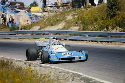 Chris Amon in Kanada 1971 mit seinem Matra