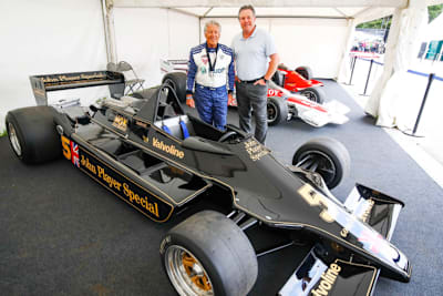 Mario Andretti und Zak Brown in Goodwood