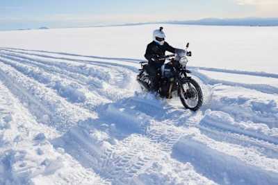 120 Jahre Royal Enfield: Eine gute Gelegenheit, um zum geografischen Südpol zu fahren