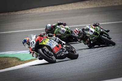 Michael Rinaldi kämpfte die Kawasaki-Werkspiloten nieder