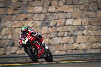 Chaz Davies in Aragon
