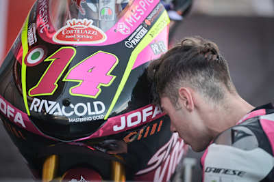 Tony Arbolino kostete den Sieg voll aus