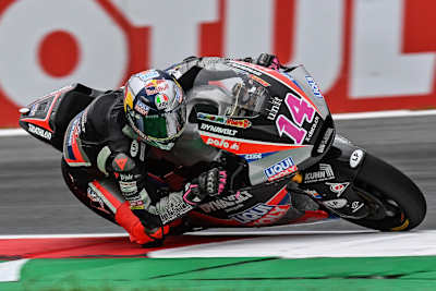 Tony Arbolino auf der Intact-Kalex