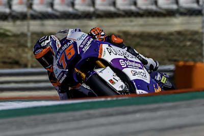 Erstmals auf dem Moto2-Bike: Albert Arenas