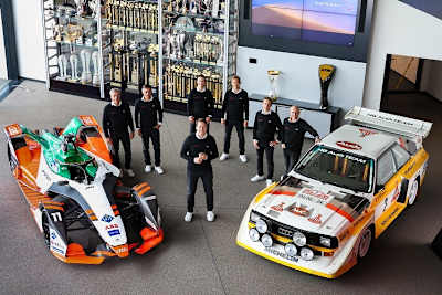 Das Audi-Aufgabot für die Rallye Dakar 2022