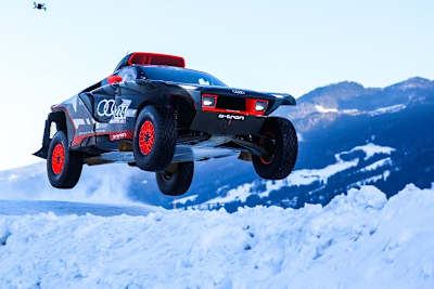 Ken Block im Audi RS e-tron