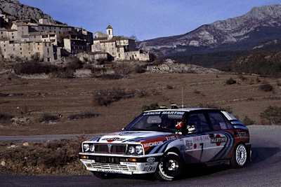 Didier Auriol Rallye Monte Carlo 1990