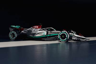 Mercedes W13: Vom Vorgänger-Modell wurde nur das Lenkrad übernommen