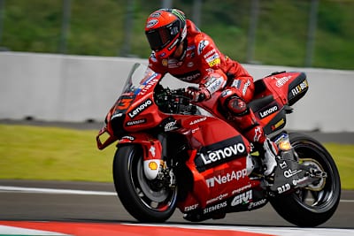 Pecco Bagnaia: 2022 mit «Front Ride Height Adjuster»