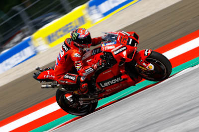 Pecco Bagnaia auf dem Weg in die erste Startreihe