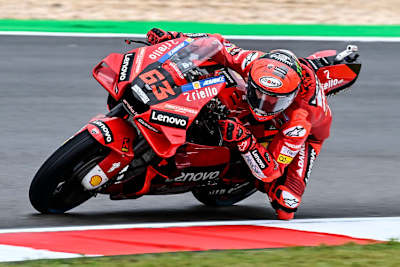 Pecco Bagnaia im nassen Portimão