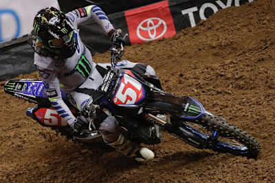 Zu Saisonbeginn war Barcia noch mit dem 'redplate' des WM-Leaders unterwegs