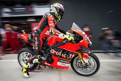 Alvaro Bautista Ende November auf der Ducati