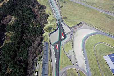 Die neue Schikane auf dem Red Bull Ring in Kurve 2