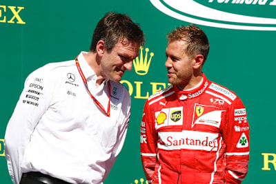 James Allison und Sebastian Vettel