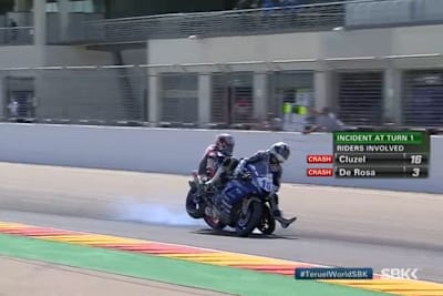 Der Rammstoss von De Rosa war hart und unerwartet