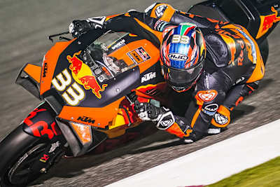 Brad Binder beim Katar-Test im Februar