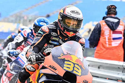 Brad Binder ist aktuell WM-Neunter 