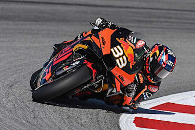 Brad Binder auf der Red Bull-KTM