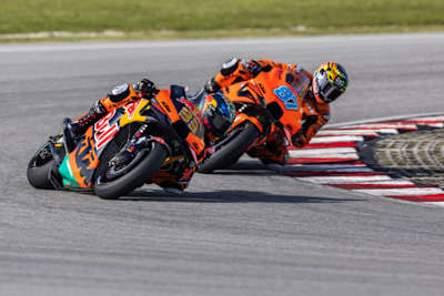Sepang-Test am Samstag: Brad Binder (33) und Remy Gardner (87)