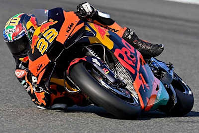 Brad Binder auf der KTM RC16: Siebter Platz