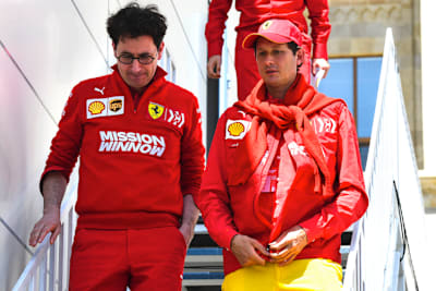 Mattia Binotto und John Elkann