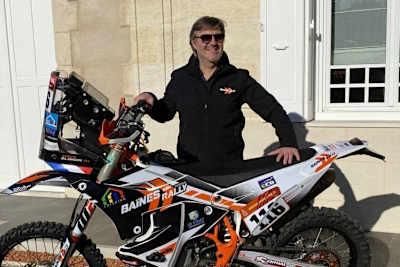 Das Dakar-Abenteuer war für Erick Blandin schnell beendet