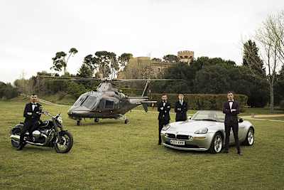 Tom Sykes, Marc Bongers, Shaun Muir und Michael van der Mark (v.l.)