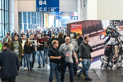 Derzeit nicht möglich: Publikumsmessen wie die Motorradwelt Bodensee in Friedrichshafen