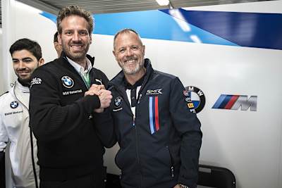 BMW-Teamchef Shaun Muir (re.)