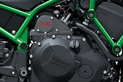 Kawasaki baut bereits Motorräder mit Kompressoraufladung, jedoch mit mechanisch angetriebenem Kompressor