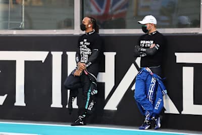 Lewis Hamilton und Valtteri Bottas
