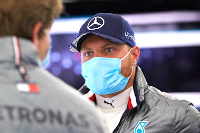 Valtteri Bottas in Silverstone