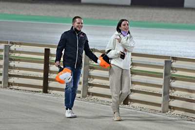 Stefan Bradl und Alina Marzi melden sich am Wochenende aus der Boxengasse